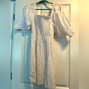 Hill House white Swiss dot nap dress